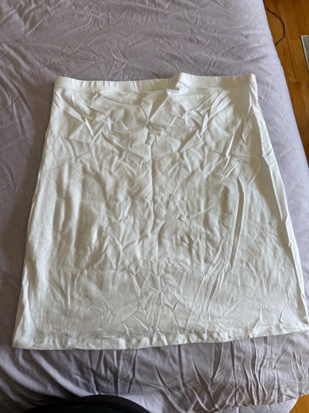 torrid White Lightweight Cotton Blend Tube Top